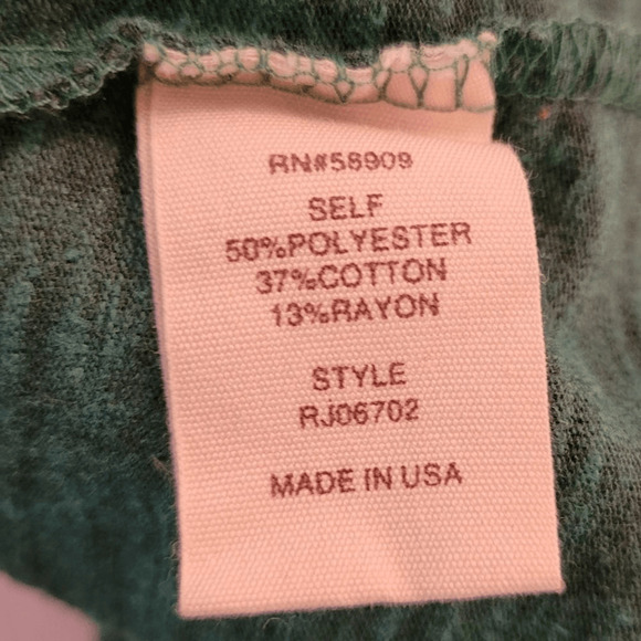 Chelsea & Violet Green Owl Foil Print Tee Medium (2597) - Picture 5 of 6